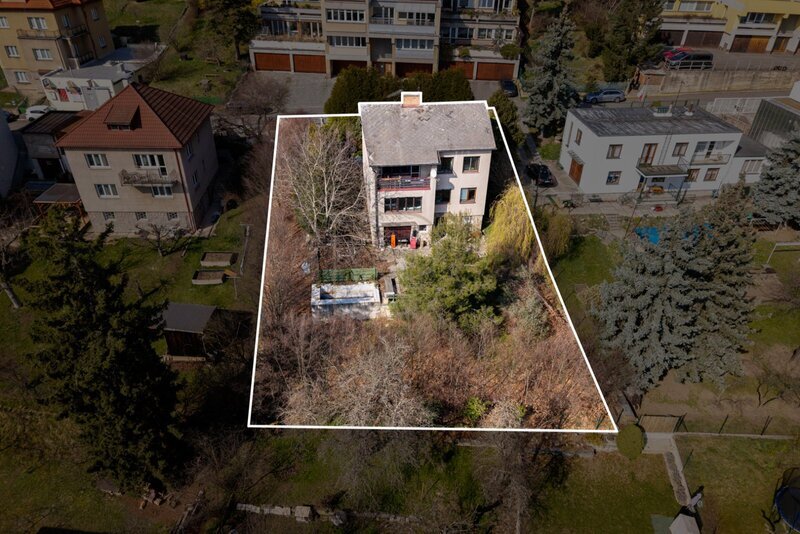 Prodej stavebního pozemku 906 m2, Praha 4 - Krč