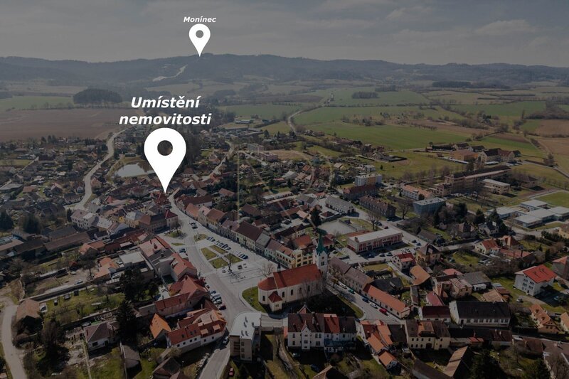 Prodej chalupy 5+1, Sedlec - Prčice, okres Příbram